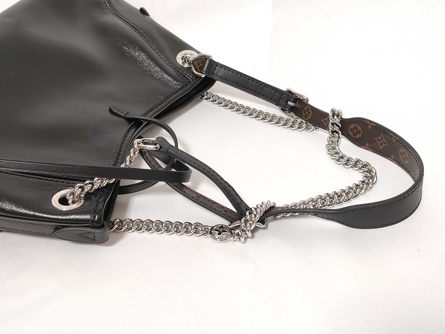 LOUIS VUITTON RFID Verified Monogram M12888 Carryall Vibe BB Handbag