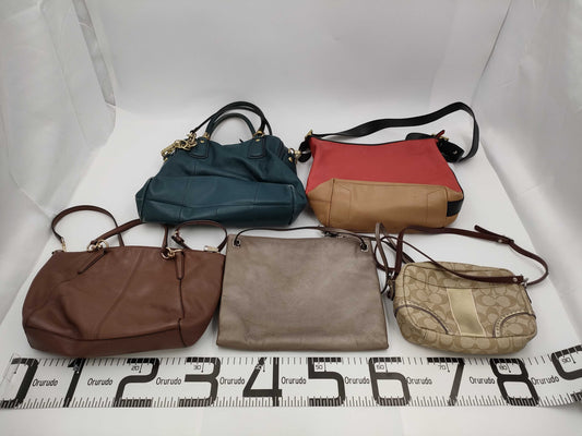 COACH F36675/15339/19995 etc. Handbags/Shoulder Bags for Women, 5-Piece Set