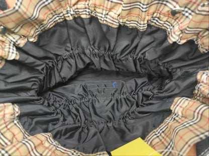 BURBERRY Blue Label Denim Bag Tote Bag