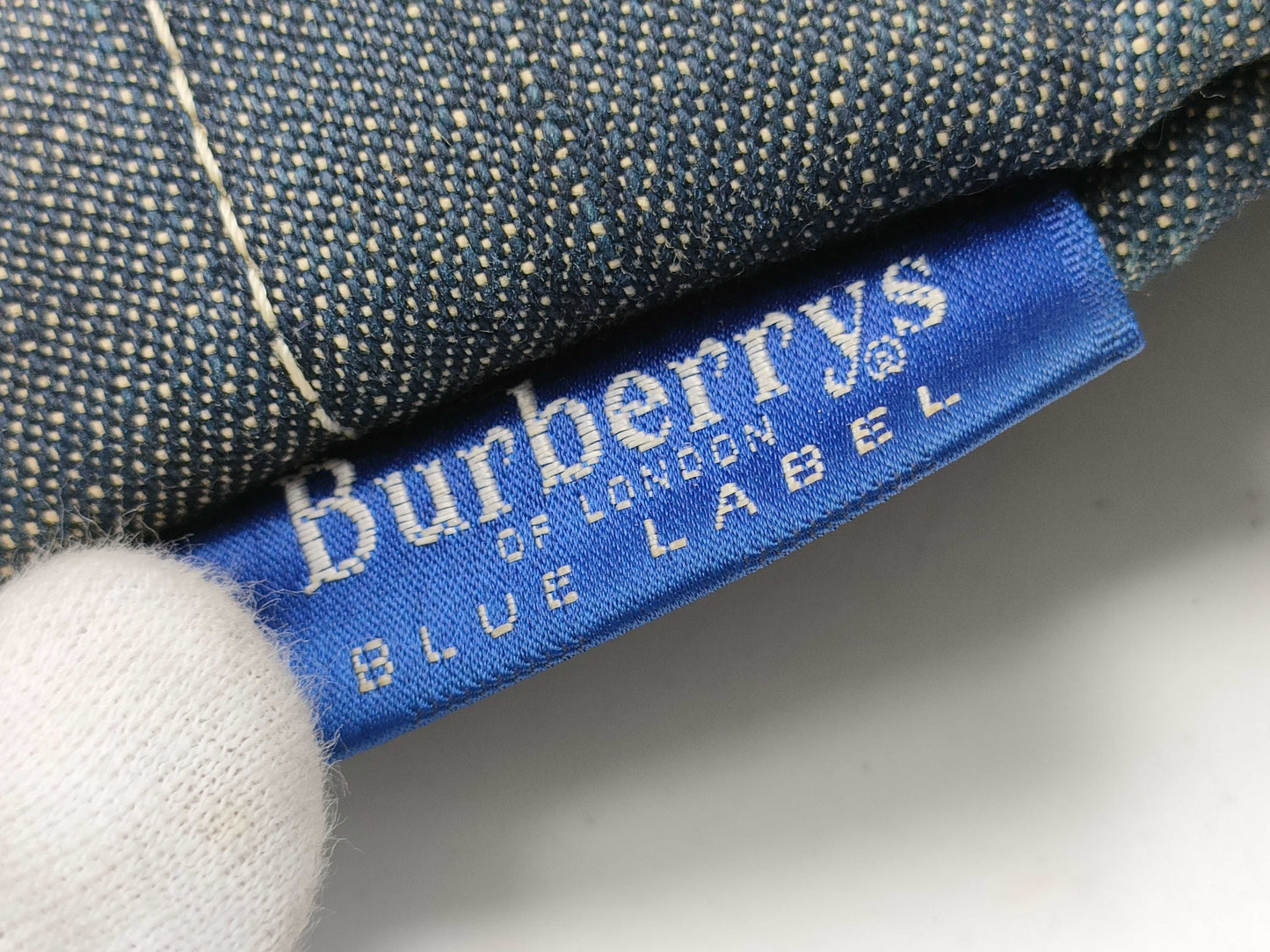 BURBERRY Blue Label Denim Bag Tote Bag