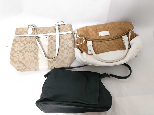 COACH Kate Spade Handbag 3-Piece Set