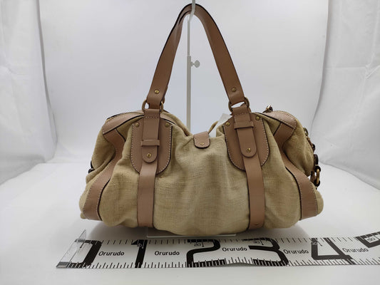 Chloe Kerala Canvas Handbag