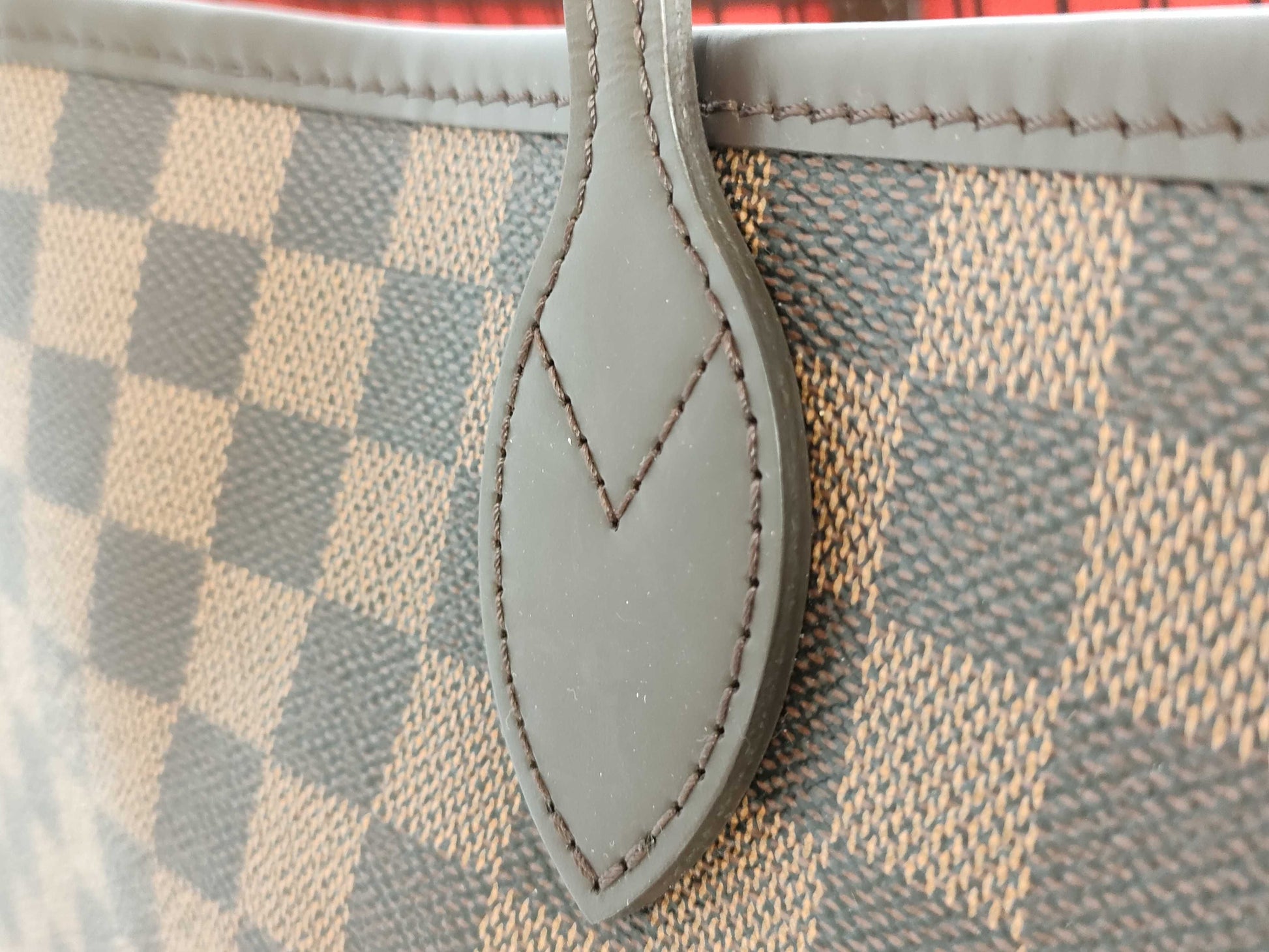 LOUIS VUITTON RFID Unverifiable FL3184 Damier N51105 Neverfull MM Tote Bag