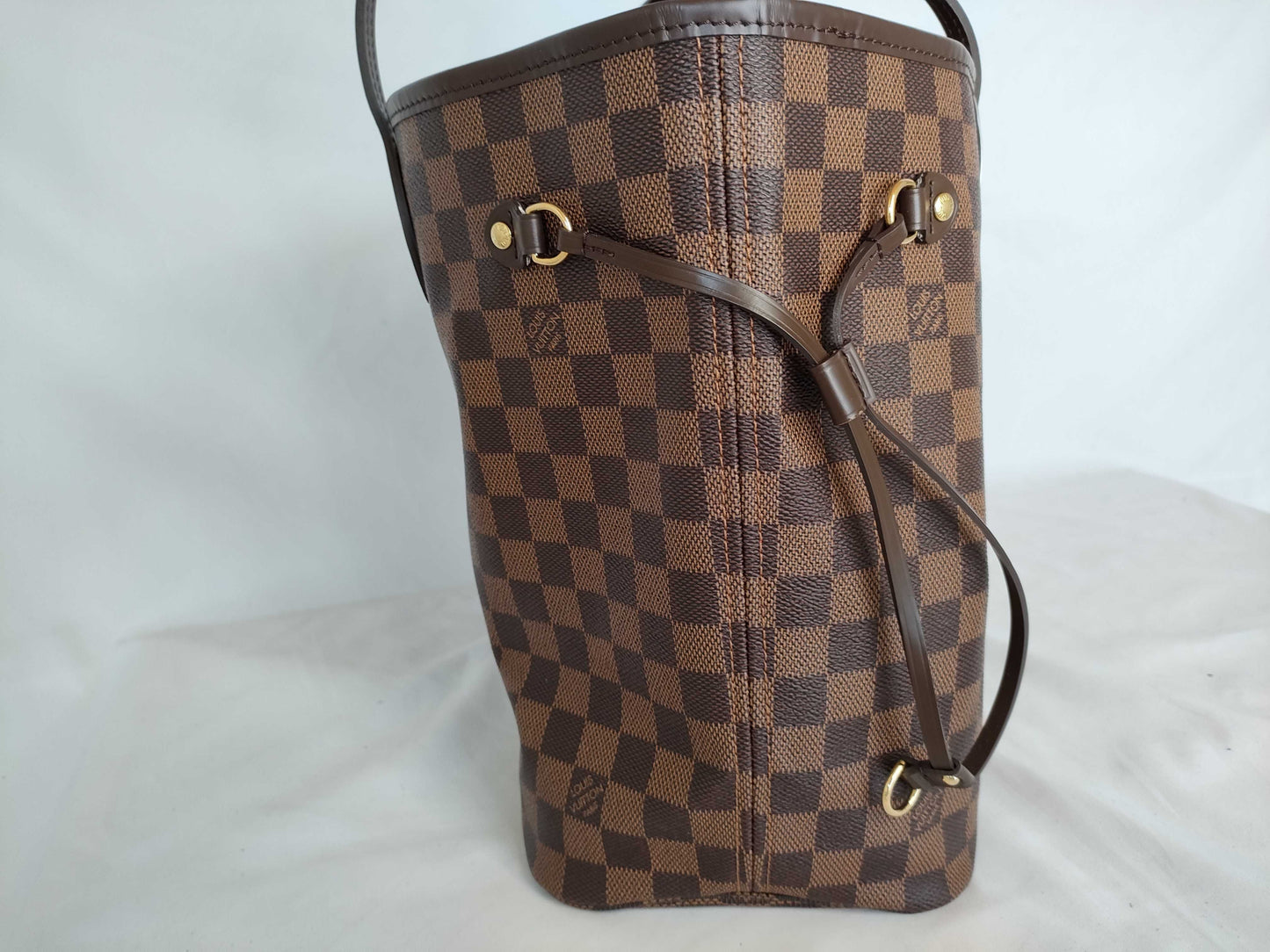 LOUIS VUITTON RFID Unverifiable FL3184 Damier N51105 Neverfull MM Tote Bag
