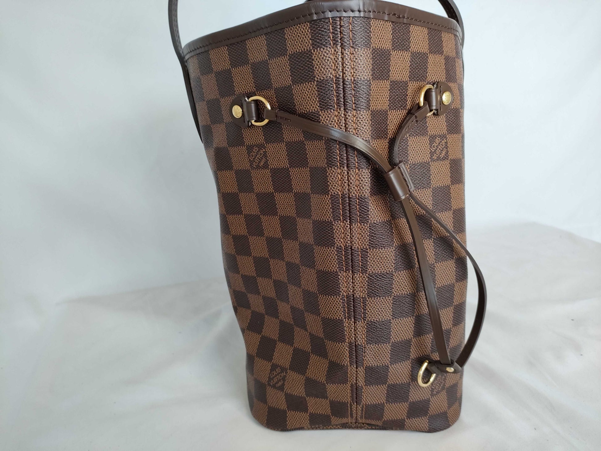 LOUIS VUITTON RFID Unverifiable FL3184 Damier N51105 Neverfull MM Tote Bag