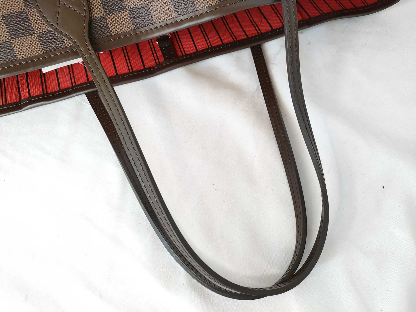 LOUIS VUITTON RFID Unverifiable FL3184 Damier N51105 Neverfull MM Tote Bag