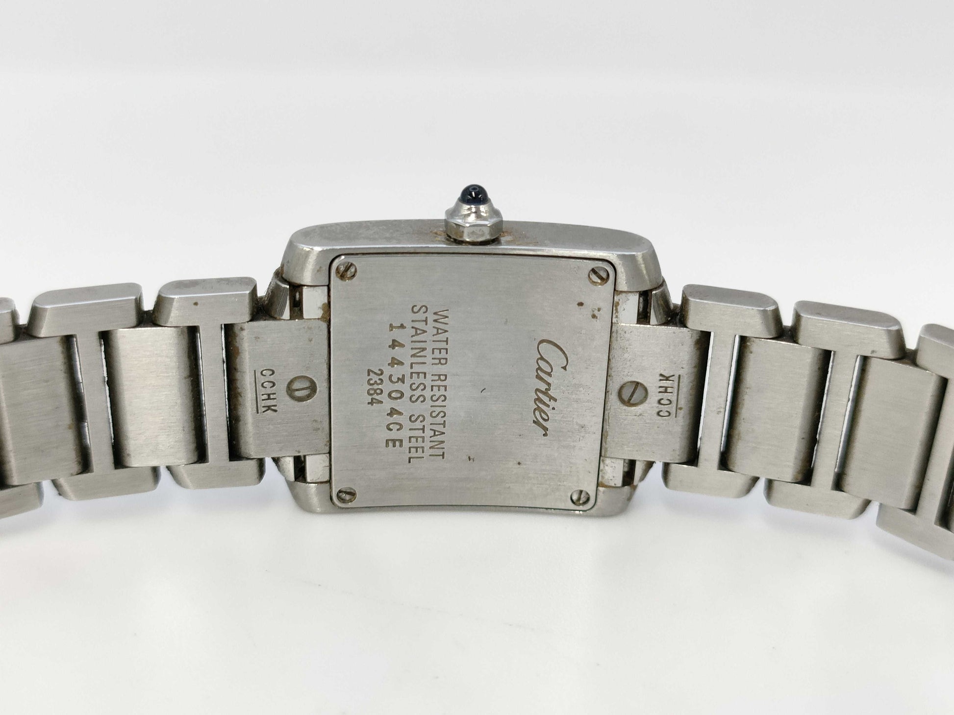 Cartier Tank Française SM 2384 144304CE Quartz Women's Watch