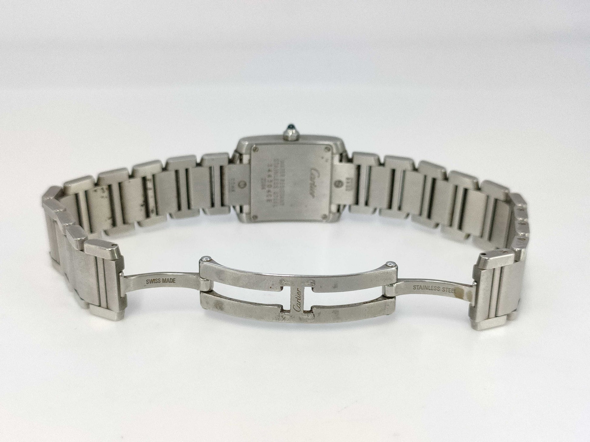 Cartier Tank Française SM 2384 144304CE Quartz Women's Watch