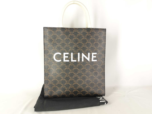 CELINE Vertical Cabas Tote Bag