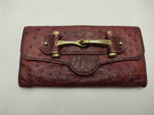 GUCCI Ostrich/Horsebit 138040 Wallet