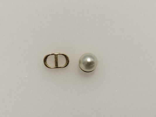 Dior Gold Earrings/Rose/CD/Pearl Earrings