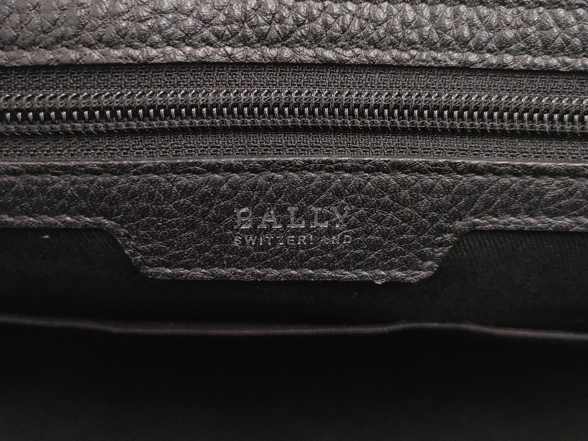 BALLY / Leather Business Bag Business Bag