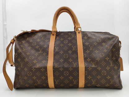 LOUIS VUITTON Monogram M41416 Keepall Bandouliere 50 Boston Bag
