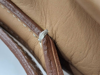 BURBERRY Nappa Leather Nova Check Leather Shoulder Bag