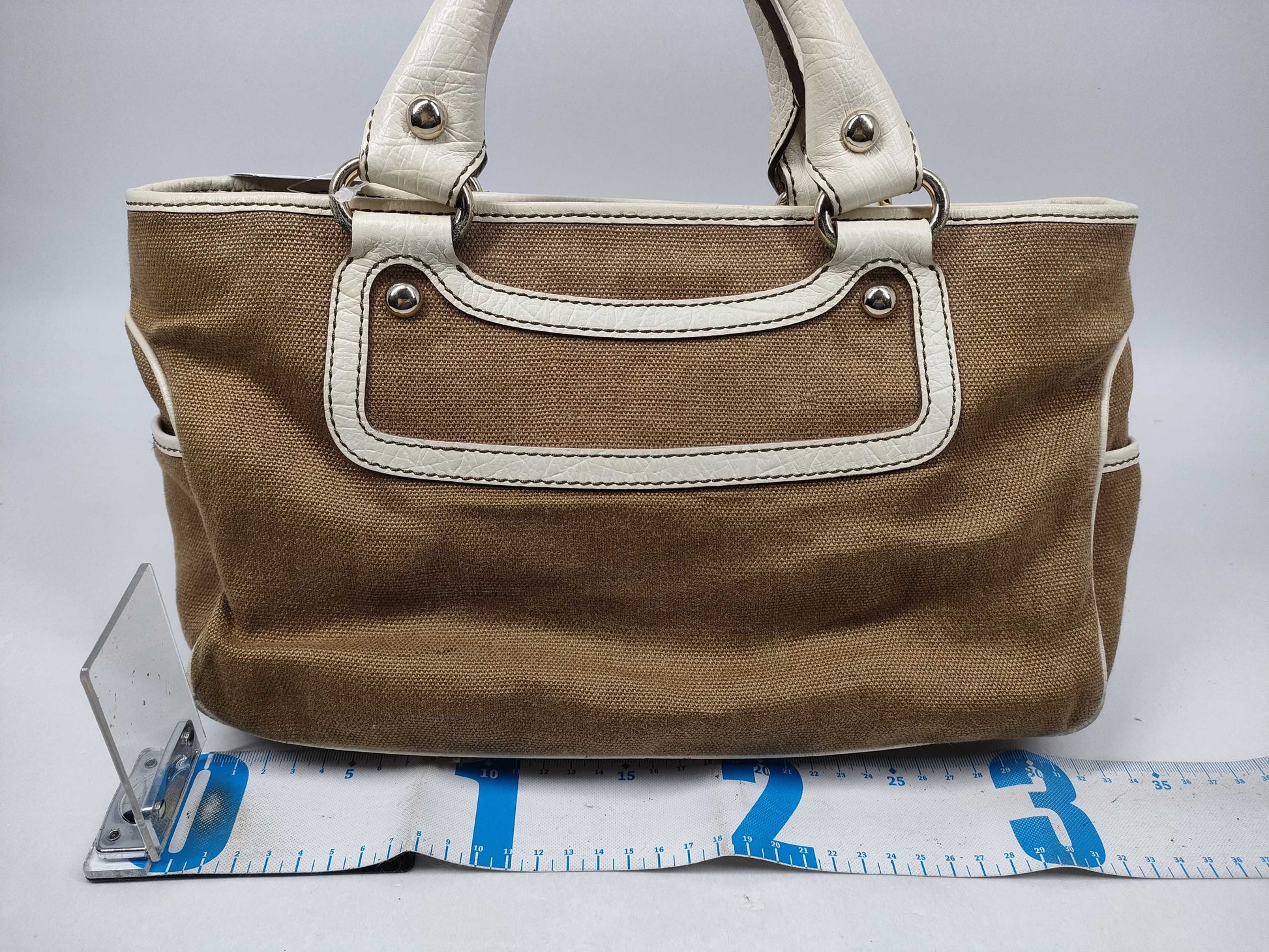 CELINE Canvas Handbag Handbag