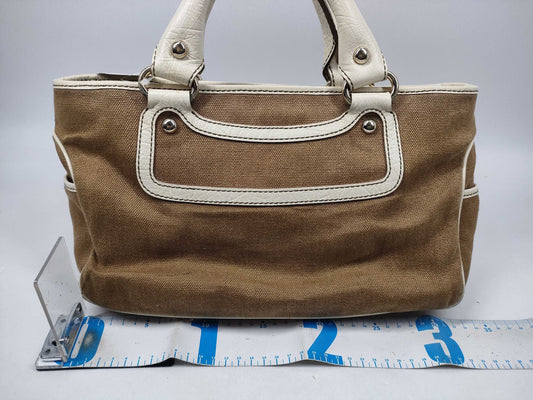 CELINE Canvas Handbag Handbag