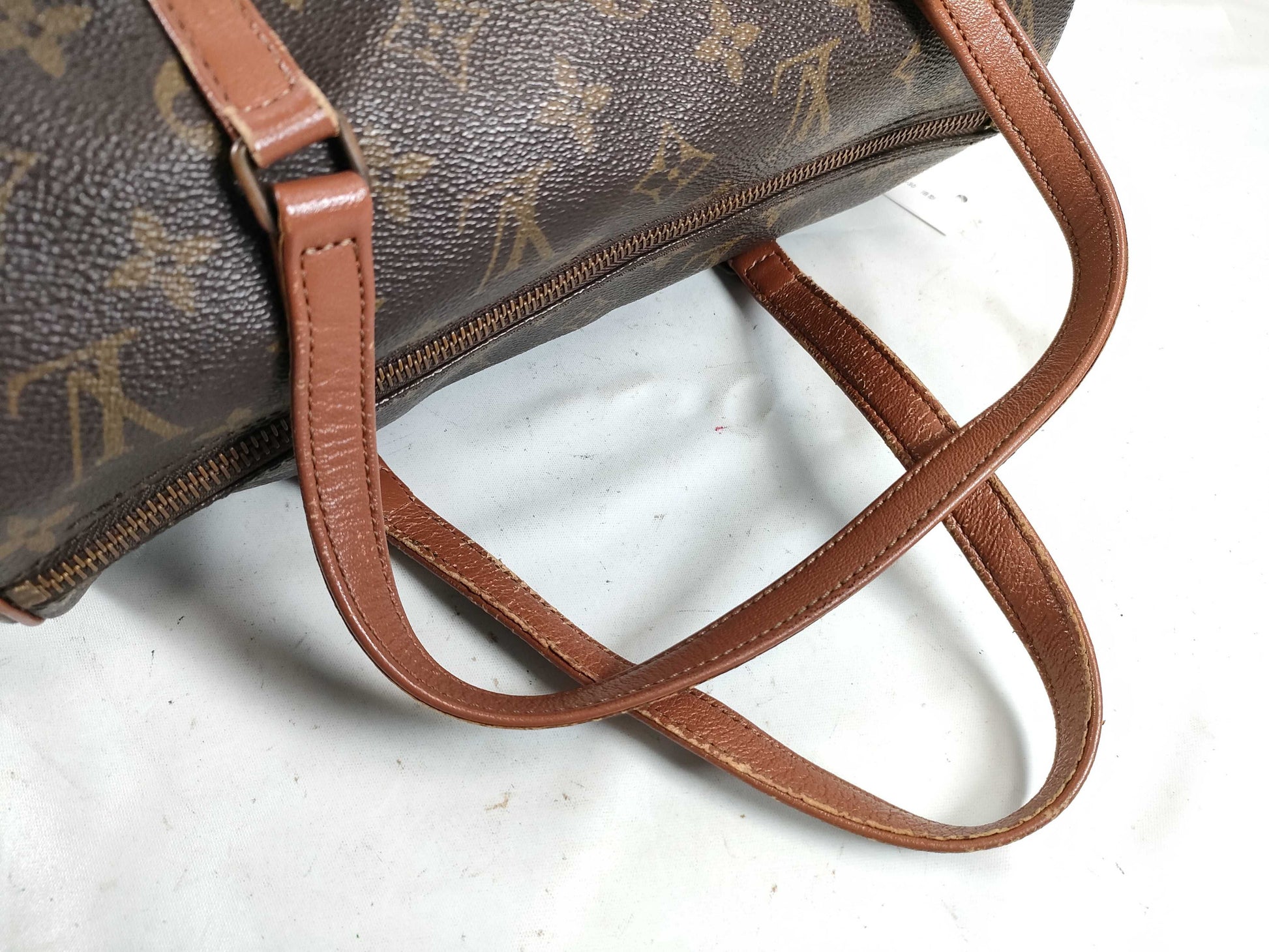 LOUIS VUITTON RFID Unverified 862TH Monogram M51385 Papillon 30 Old Model Handbag