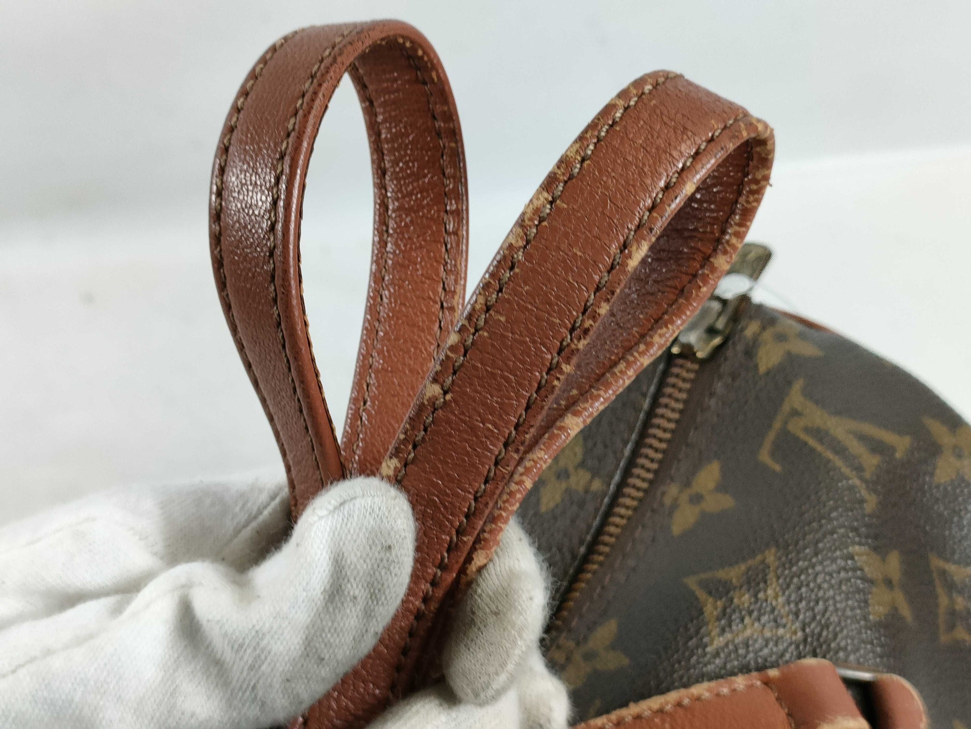 LOUIS VUITTON RFID Unverified 862TH Monogram M51385 Papillon 30 Old Model Handbag