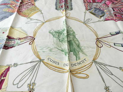 HERMES Carré euirs du desert scarf