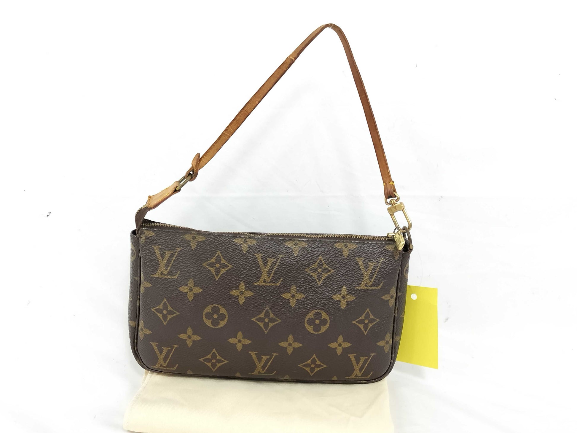 LOUIS VUITTON SL0061 Monogram M40712 Pochette Accessoires Handbag with ST