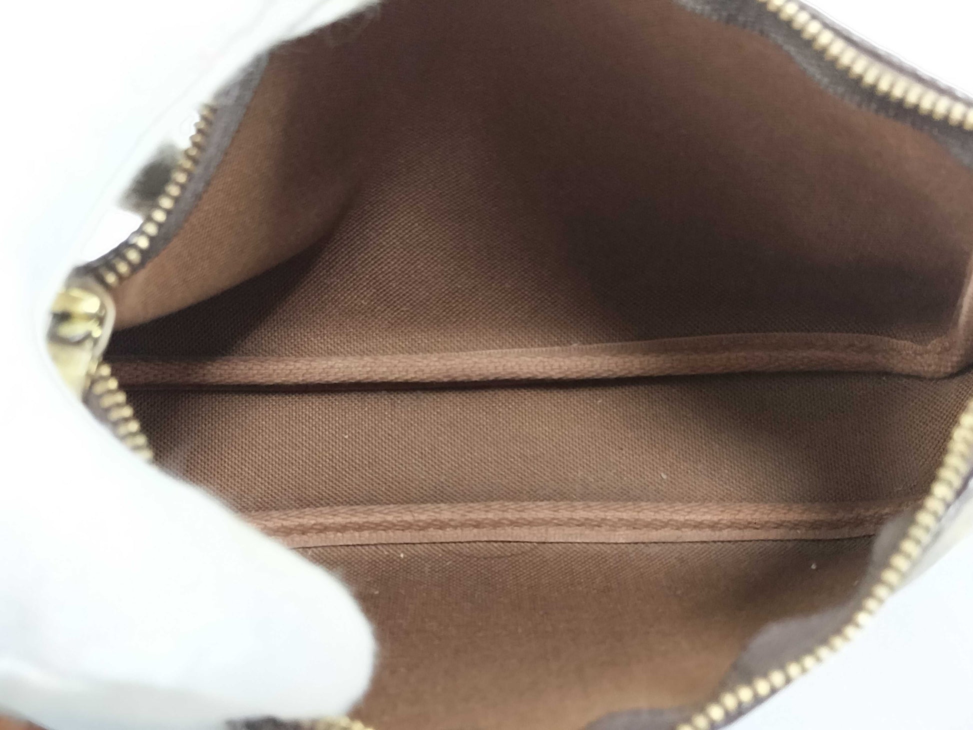 LOUIS VUITTON SL0061 Monogram M40712 Pochette Accessoires Handbag with ST