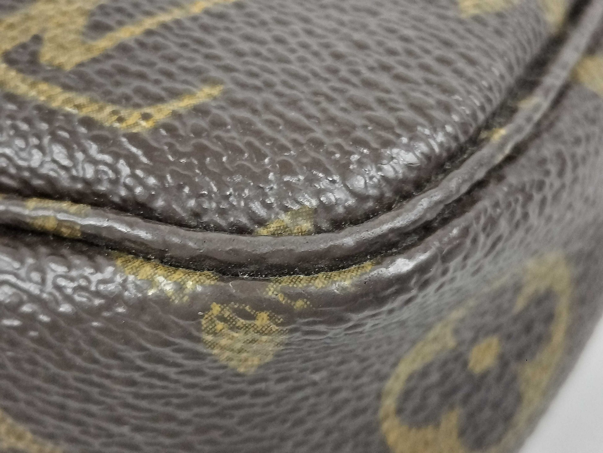 LOUIS VUITTON SL0061 Monogram M40712 Pochette Accessoires Handbag with ST