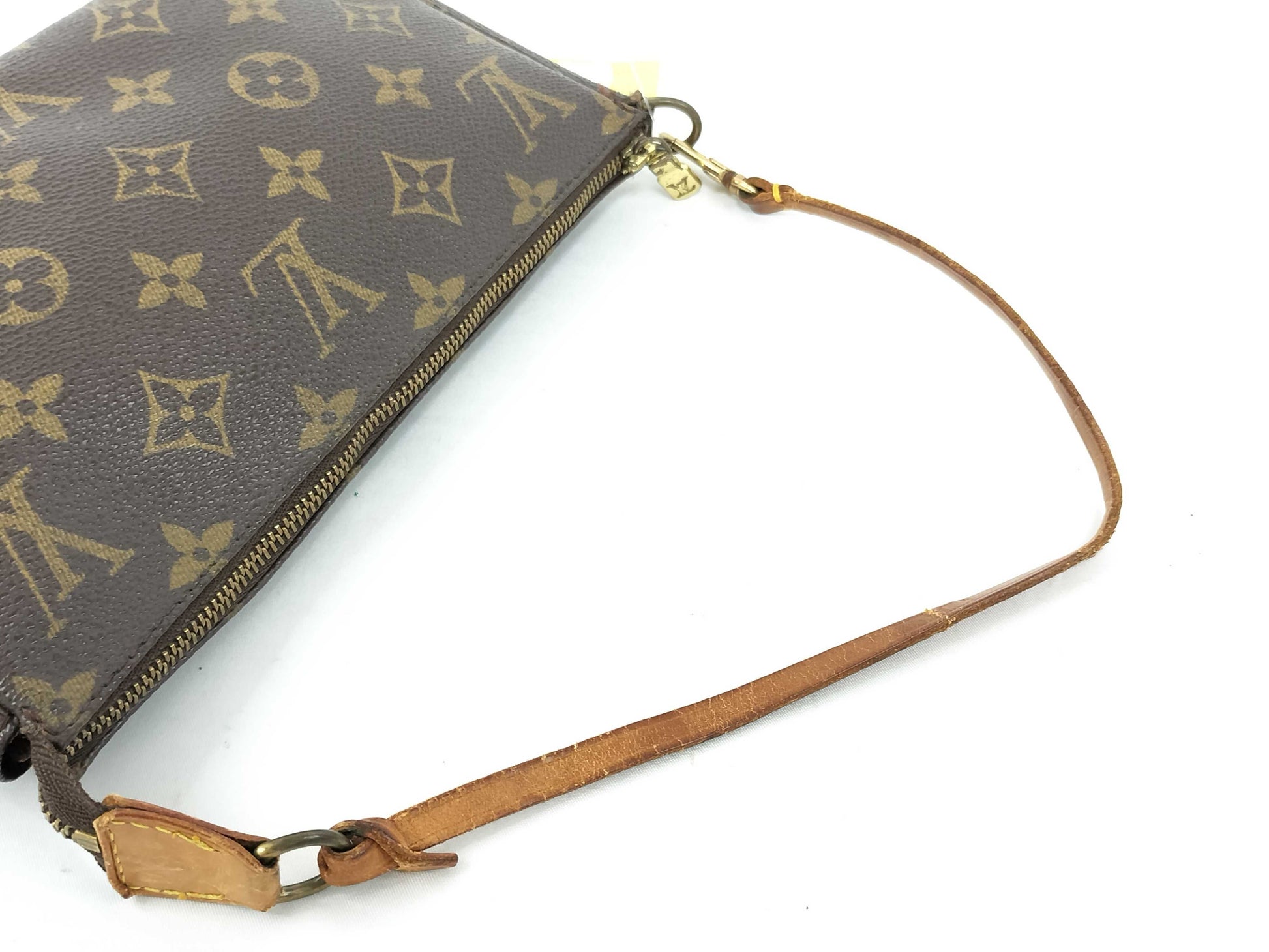 LOUIS VUITTON SL0061 Monogram M40712 Pochette Accessoires Handbag with ST