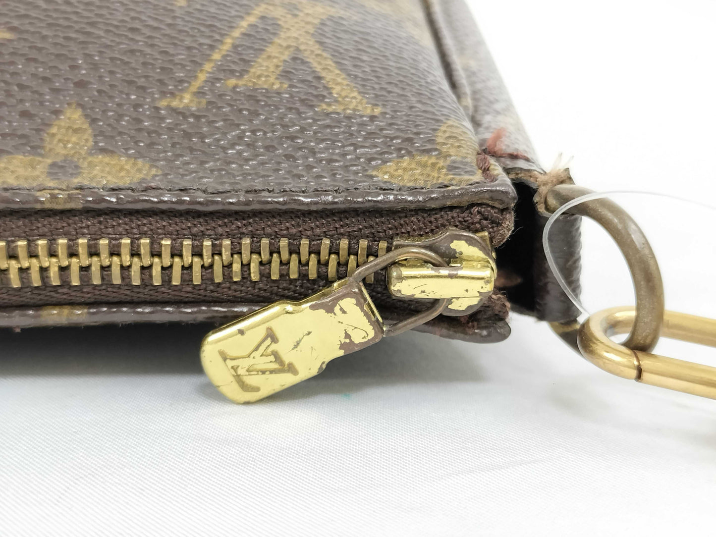 LOUIS VUITTON SL0061 Monogram M40712 Pochette Accessoires Handbag with ST