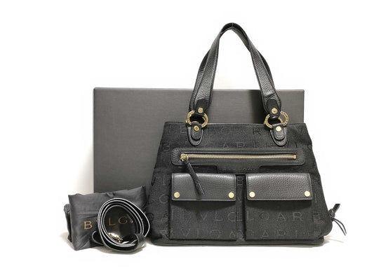 BVLGARI Logomania Lettere 2-way Handbag
