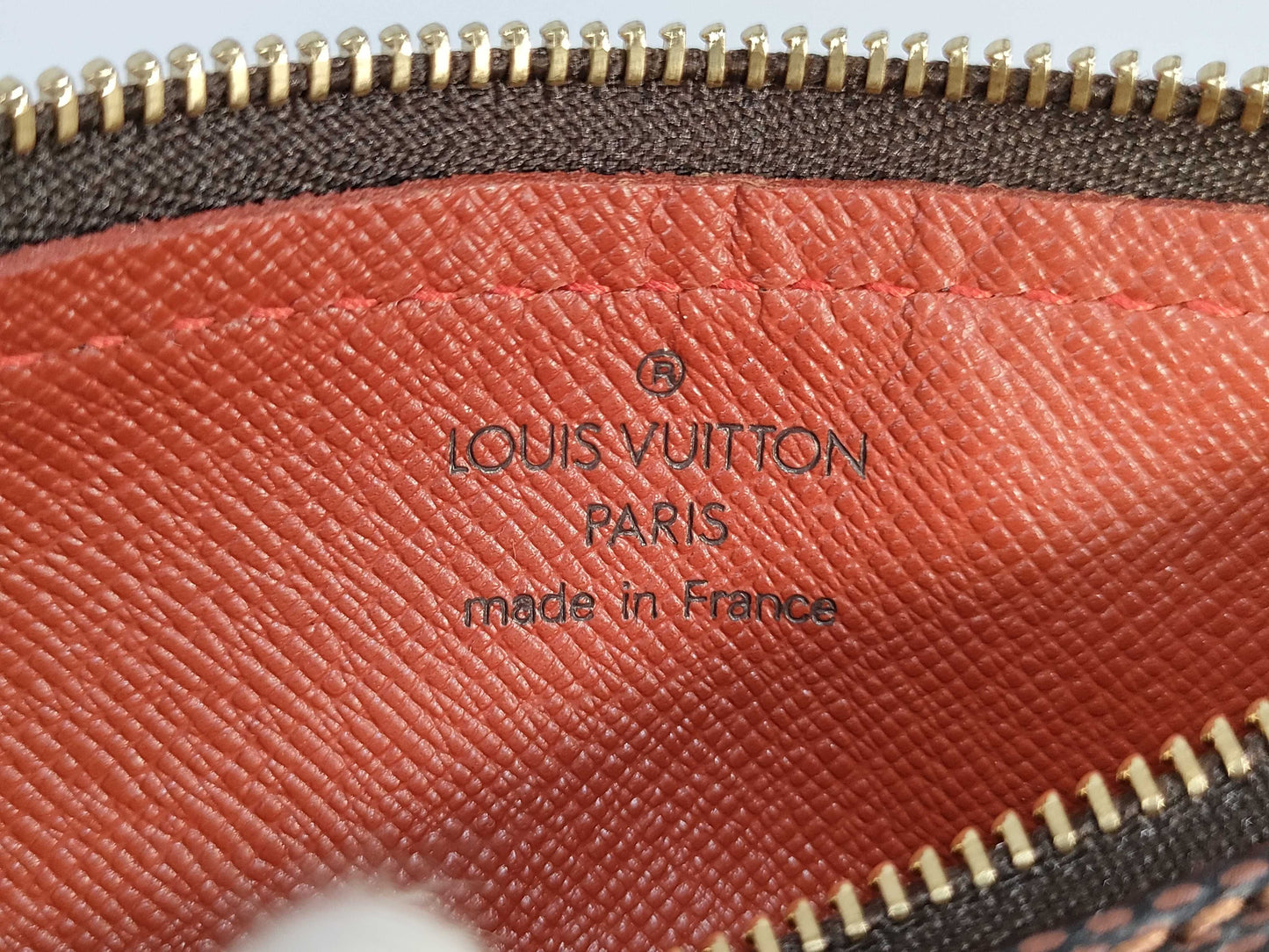 LOUIS VUITTON Damier Papillon Pouch Pouch