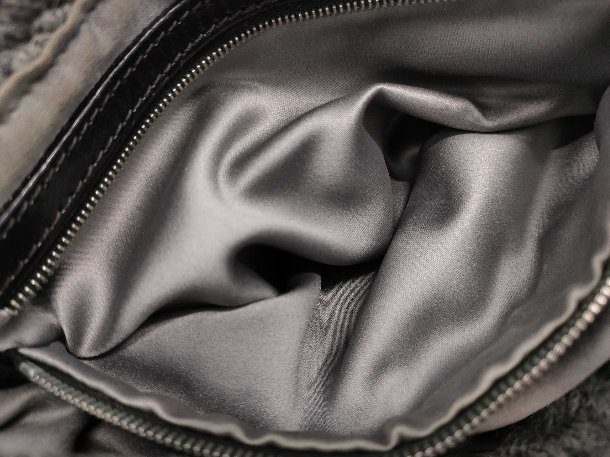 FENDI Mamma Bucket Wool Handbag