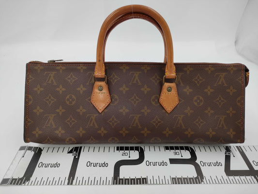 LOUIS VUITTON Monogram Sac Triangle Handbag