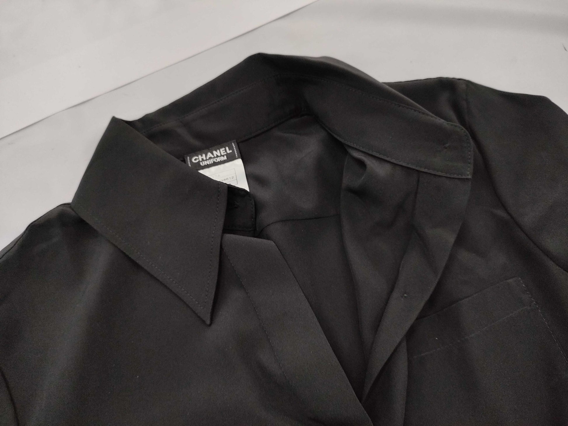 CHANEL Uniform 17A U03698V38612 Coco Button Unworn Shirt