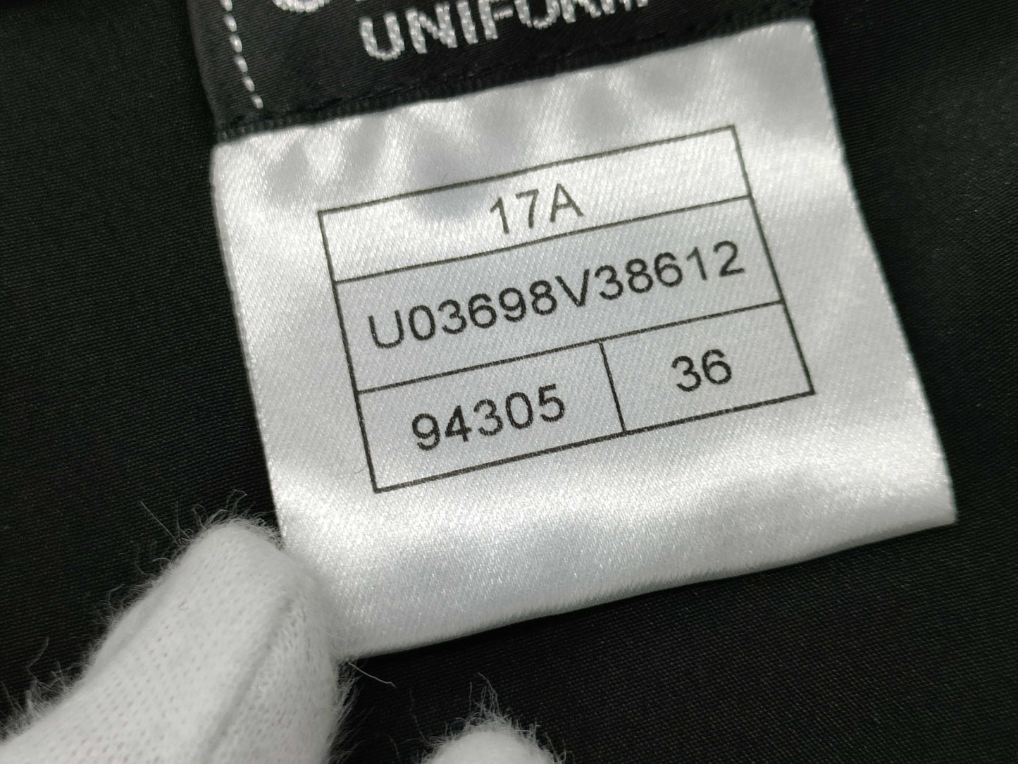 CHANEL Uniform 17A U03698V38612 Coco Button Unworn Shirt