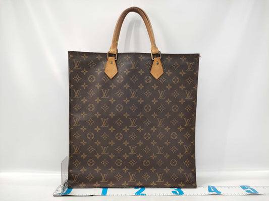 LOUIS VUITTON Monogram Sac Plat Tote Bag