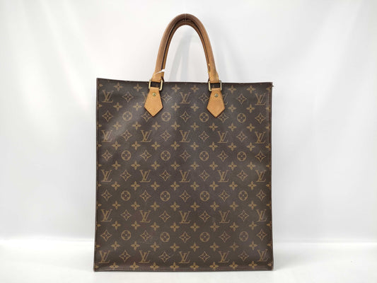 LOUIS VUITTON Monogram Sac Plat Tote Bag