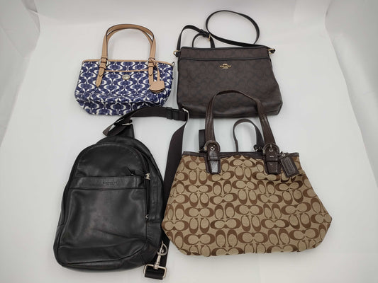 COACH Signature 4-Piece Handbag Set