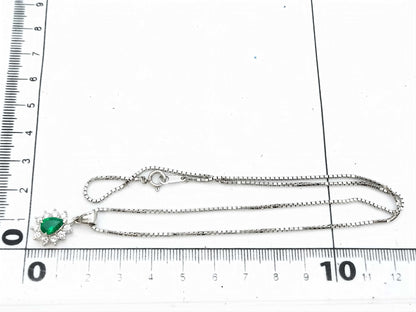 E0.67ct D0.60ct PT900/850 11.2g Necklace 