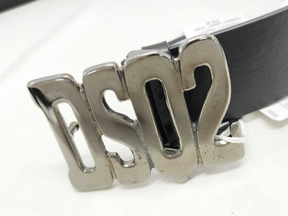 Dsquared tag belt/logo hardware belt