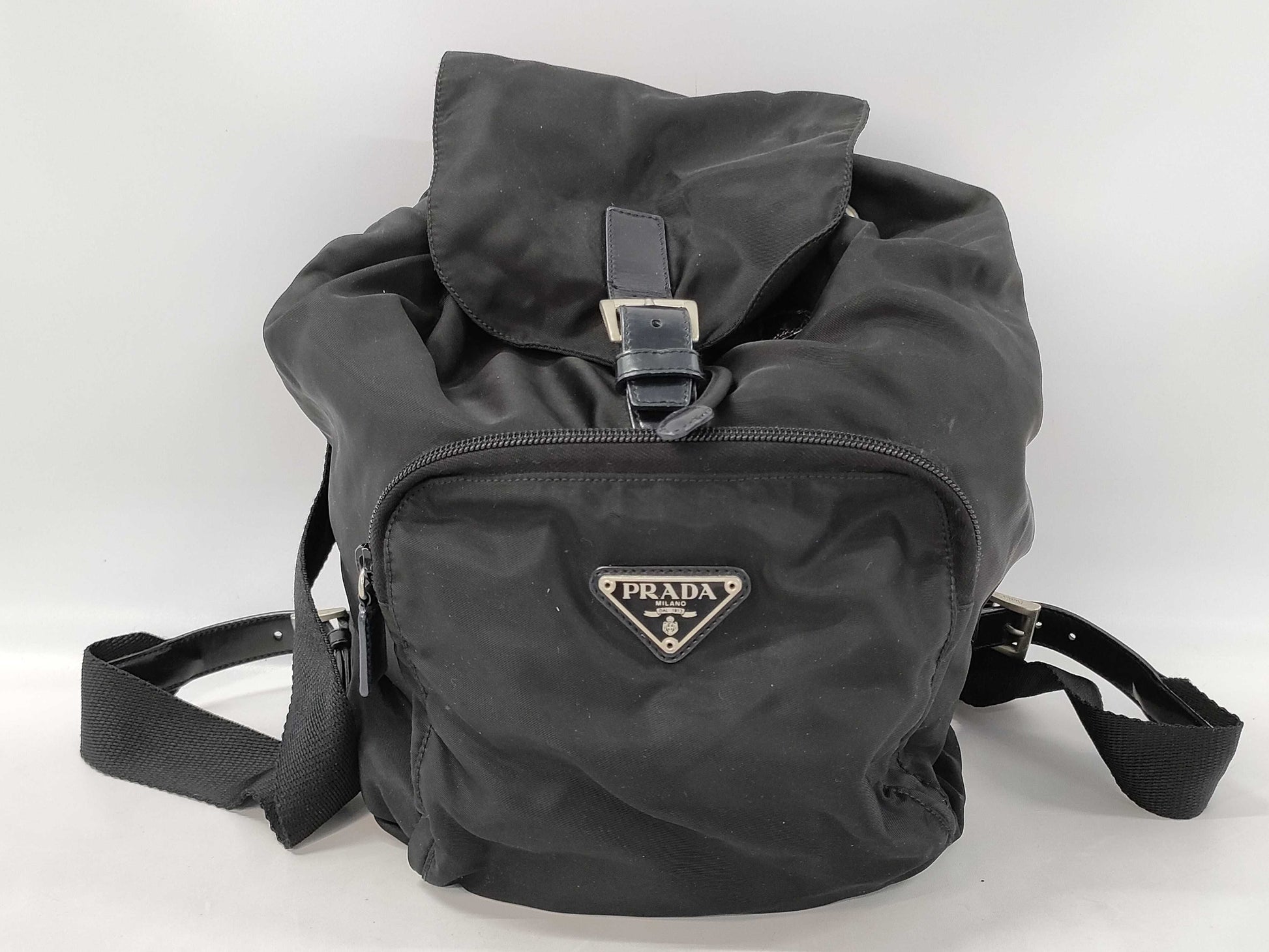 PRADA nylon backpack, black