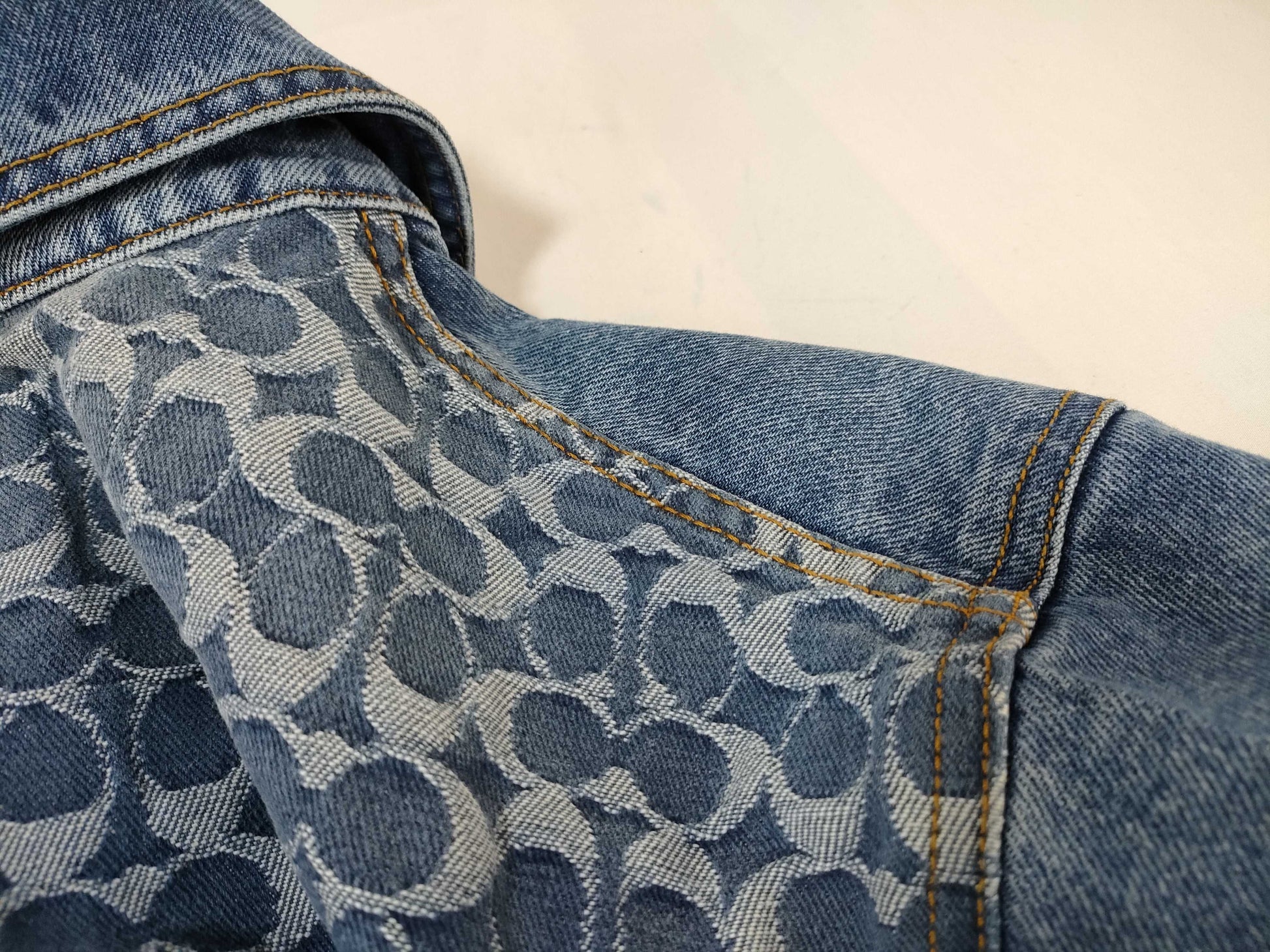 COACH denim jacket, size L, jacket