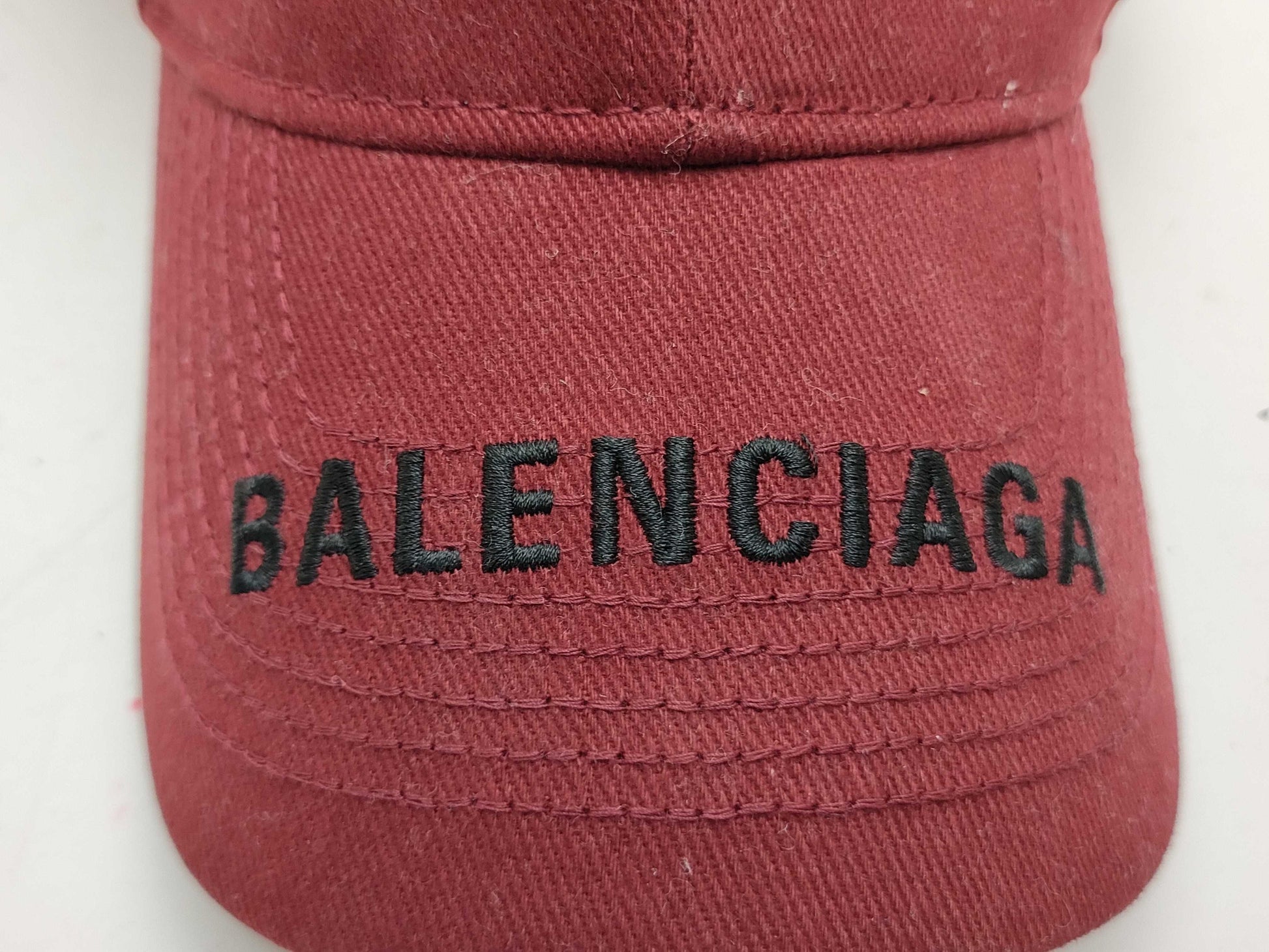 BALENCIAGA logo cap *Part of tag missing Other accessories