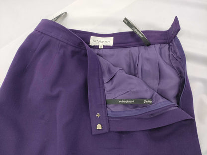 Yves Saint Laurent YSL Set Purple Jacket