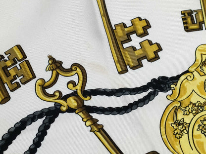 HERMES Carre Carre 90 Scarf without tag