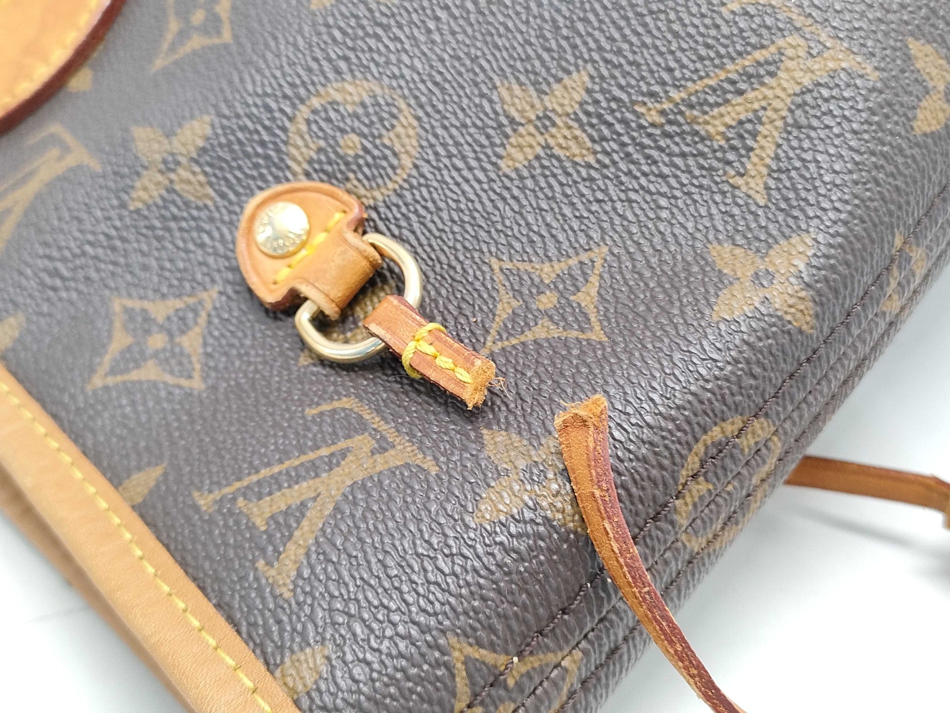 LOUIS VUITTON TH0079 Monogram M40995 Neverfull MM Strapless Tote Bag