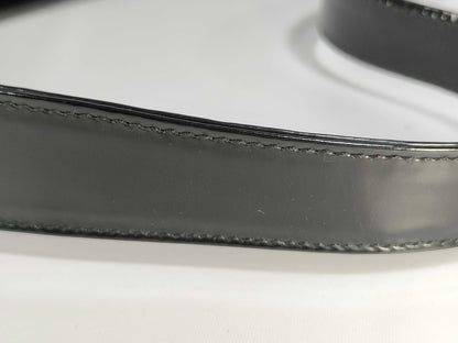 GUCCI Enamel One-Shoulder Black Shoulder Bag