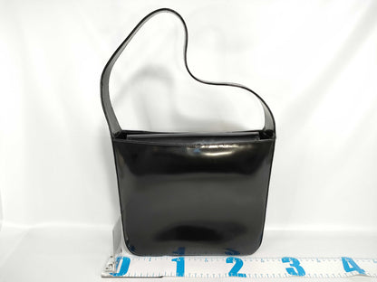 GUCCI Enamel One-Shoulder Black Shoulder Bag