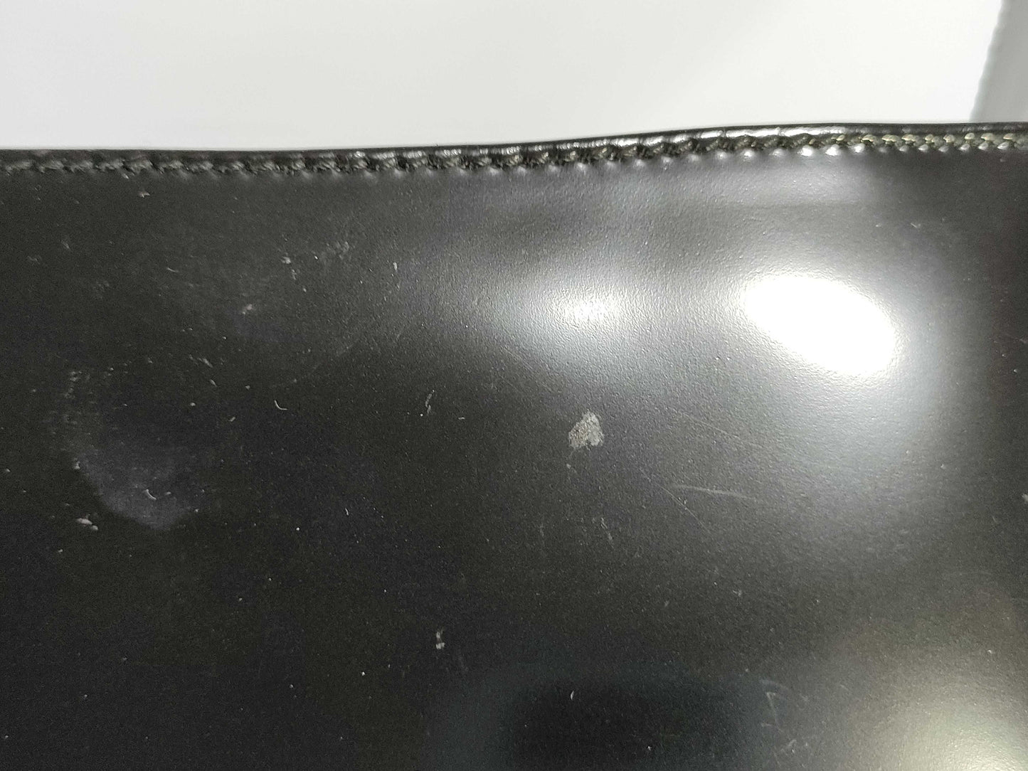 GUCCI Enamel One-Shoulder Black Shoulder Bag