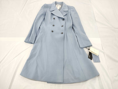Rene double long coat blue coat