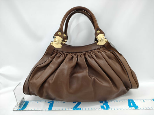 Miu Miu Leather 2-Way Handbag